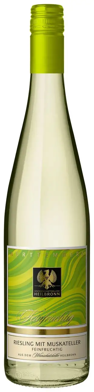Heilbronner Riesling Mit Muskateller Qba feinfruchtig 0,75 l