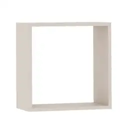 Hängeregal / Wandregal | Fafe 17 | Kaschmir | 42 x 42 x 22 cm | schlichtes Design | Einfarbig | Wandpanel